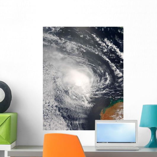 Tropical Cyclone Jacob Approaching Wall Decal