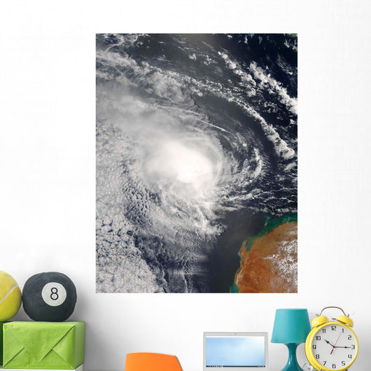 Tropical Cyclone Jacob Approaching Wall Decal