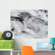 Ship-wave-shaped Wave Clouds Wall Decal