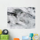 Ship-wave-shaped Wave Clouds Wall Decal