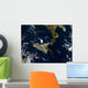 Eruption Mt Etna Sicily Wall Decal