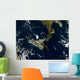 Eruption Mt Etna Sicily Wall Decal