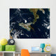 Eruption Mt Etna Sicily Wall Decal