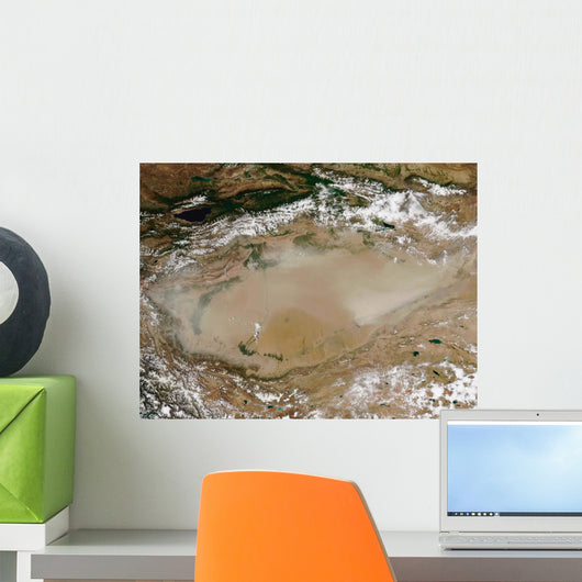 Dust Storm Taklimakan Desert Wall Decal