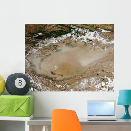Dust Storm Taklimakan Desert Wall Decal