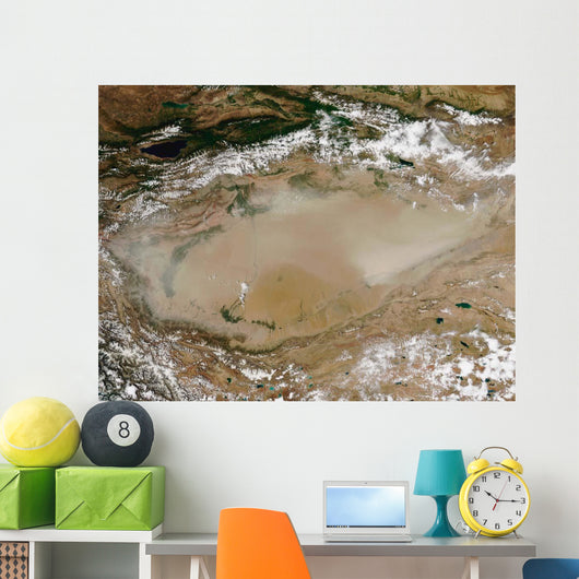 Dust Storm Taklimakan Desert Wall Decal