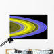 False-color Image Saturn's Rings Wall Decal