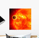 Gas-giant Exoplanet Transiting across Wall Decal