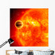 Gas-giant Exoplanet Transiting across Wall Decal