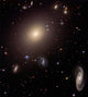 Giant Elliptical Galaxy and Wall Decal