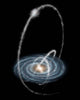 Three Newly-discovered Streams Arcing Wall Decal