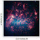 Large Magellanic Cloud Satellite Wall Decal