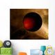 Illustration Hot Jupiter Called Wall Decal