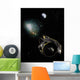 Earth Milky Way Object Wall Decal