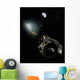 Earth Milky Way Object Wall Decal