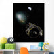Earth Milky Way Object Wall Decal