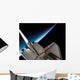 Space Shuttle Endeavour Backdropped Wall Decal Design 1