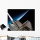 Space Shuttle Endeavour Backdropped Wall Decal Design 1