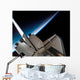 Space Shuttle Endeavour Backdropped Wall Decal Design 1