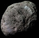 False-color Saturn's Moon Hyperion Wall Decal