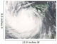 Hurricane Dean Wall Decal Design 1