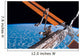 Canadarm2 and Solar Array Wall Decal