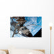 Space Shuttle Endeavour Docked Wall Decal Design 2