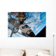 Space Shuttle Endeavour Docked Wall Decal Design 2