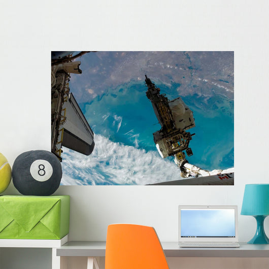 Space Shuttle Endeavour's Remote Wall Decal