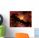 Young Star Surrounded Dusty Wall Decal