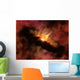 Young Star Surrounded Dusty Wall Decal