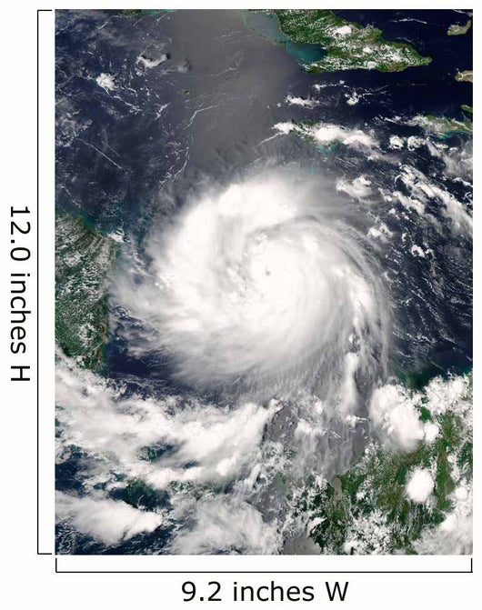 Hurricane Felix Wall Decal Design 2