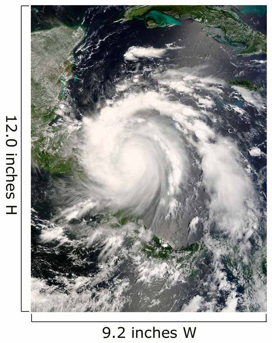 Hurricane Felix Wall Decal Design 3