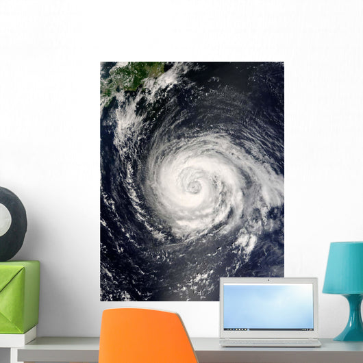 Typhoon Fitow Wall Decal