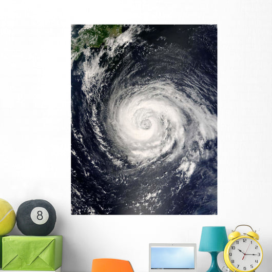 Typhoon Fitow Wall Decal