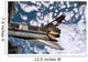 Space Shuttle Discovery Wall Decal Design 6