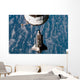 Space Shuttle Atlantis Approaching Wall Decal