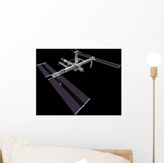 Computer Generated International Space Wall Decal Design 3
