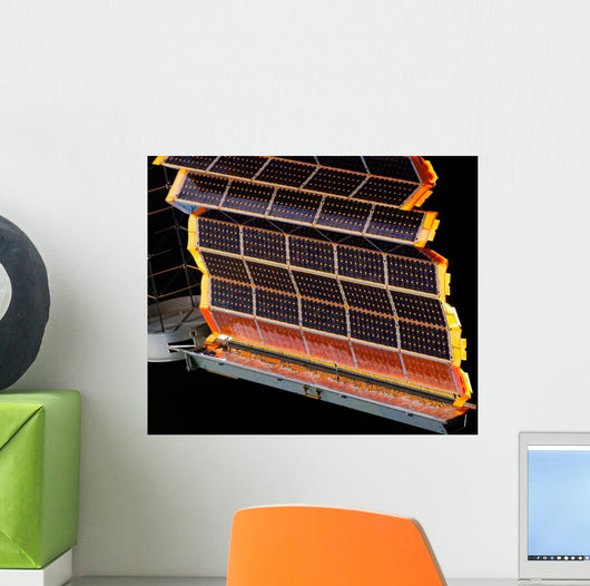 Close-up Solar Arrays International Wall Decal