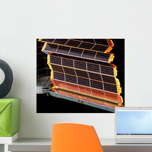 Close-up Solar Arrays International Wall Decal