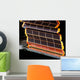 Close-up Solar Arrays International Wall Decal