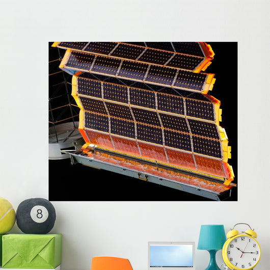 Close-up Solar Arrays International Wall Decal