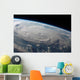 Hurricane Felix over Caribbean Wall Decal Design 1