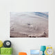 Hurricane Felix over Caribbean Wall Decal Design 2