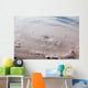 Hurricane Felix over Caribbean Wall Decal Design 2