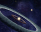 Binary Star System Wall Decal