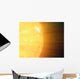 Relative Sizes Sun and Wall Decal
