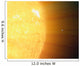 Relative Sizes Sun and Wall Decal