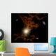 Supermassive Black Hole Galaxy's Wall Decal