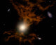 Supermassive Black Hole Galaxy's Wall Decal